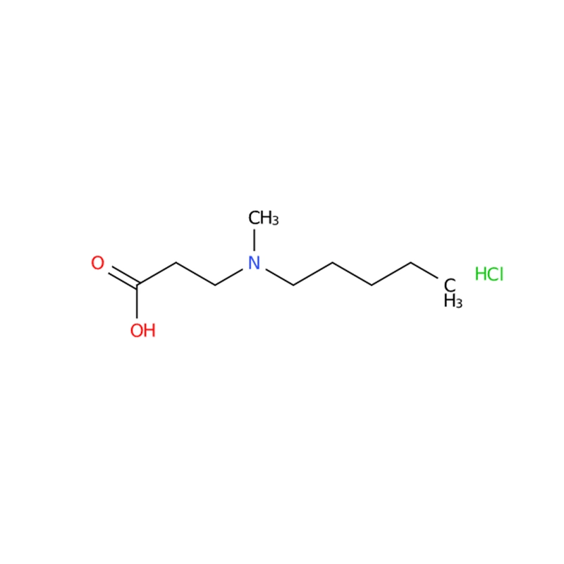 3-(N-Metilpentilamino)propion kislotasi gidroxloridi
