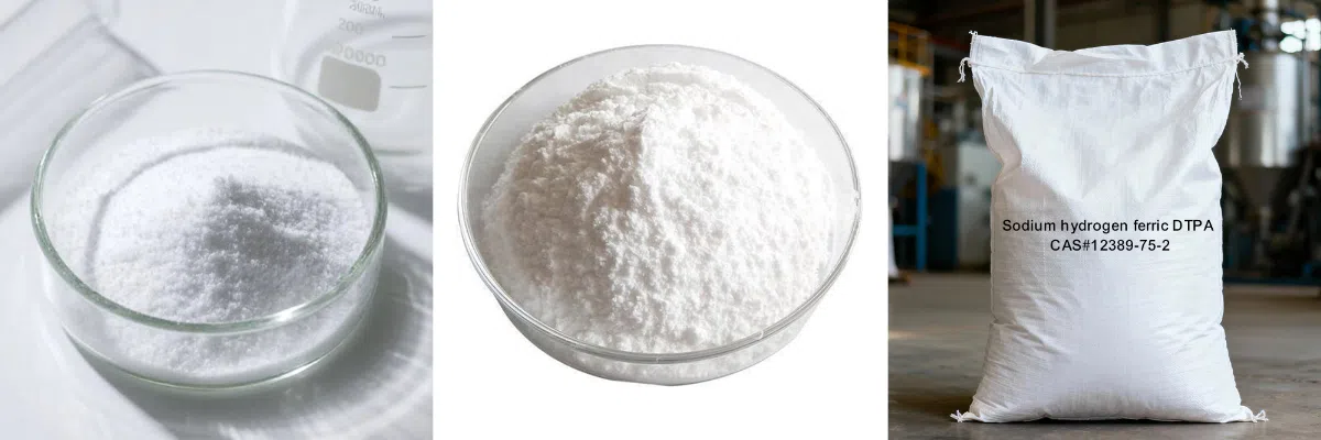 Natriy vodorod temir DTPA CAS#12389-75-2